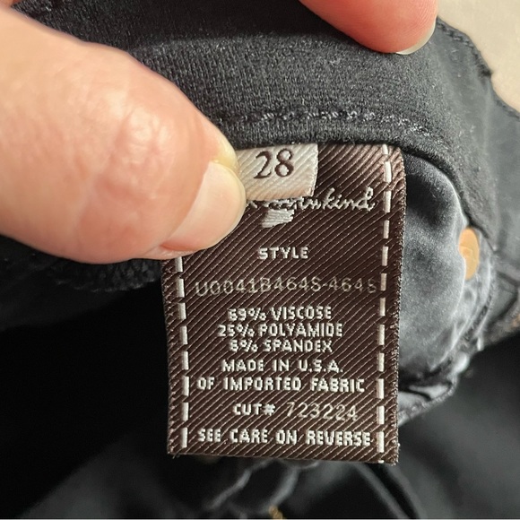 7 for all mankind Gwenevere Black super stretchy leggings - Picture 5 of 7